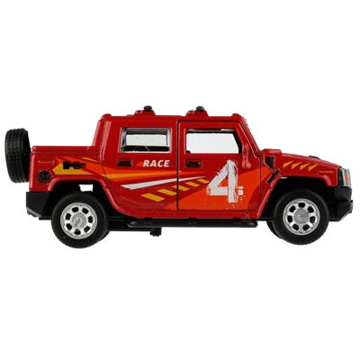 Пикап Hummer H2 красный, 12 см., арт. HUM2PICKUP-12SRT-RD, производитель Симбат, ISBN 468-0-10798-149-3№ 3