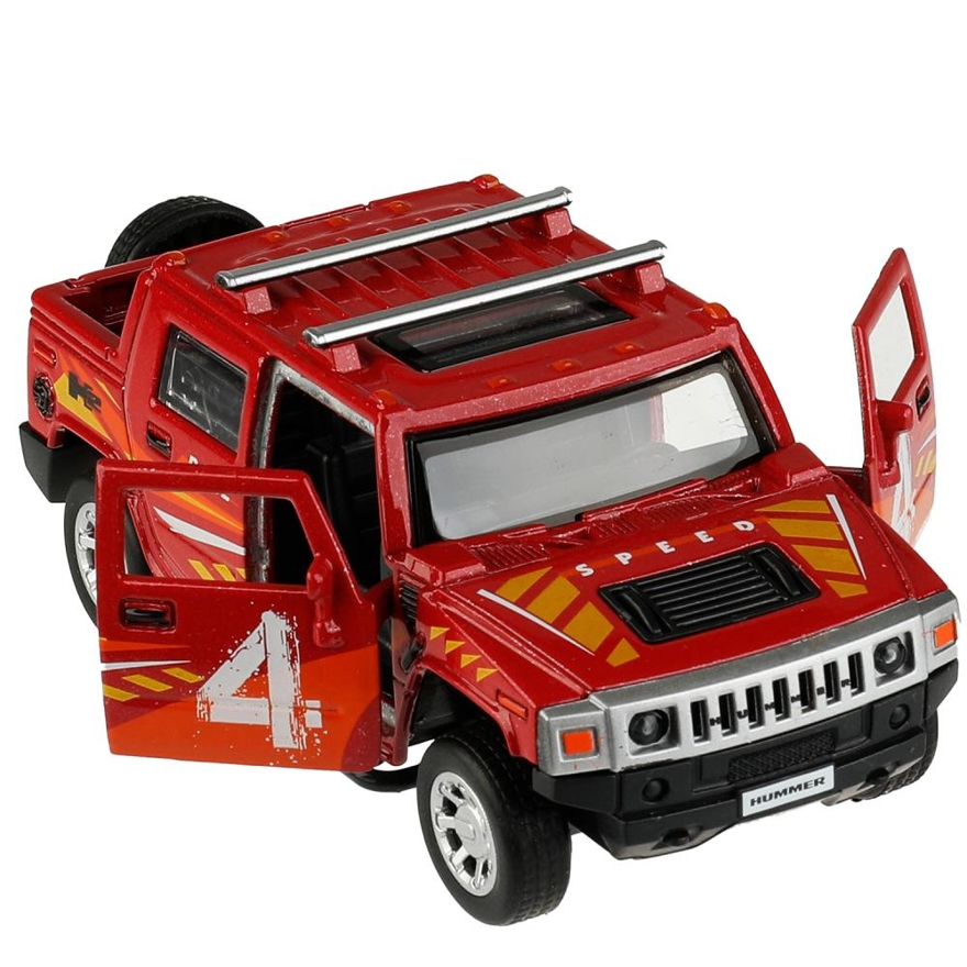 Пикап Hummer H2 красный, 12 см., арт. HUM2PICKUP-12SRT-RD, производитель Симбат, ISBN 468-0-10798-149-3, № 5