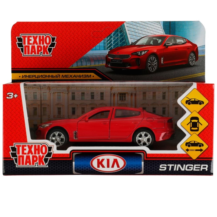 Kia Stinger красный 12 см., арт. STINGER-12-RD, производитель Симбат, ISBN 468-0-10798-156-1, № 1