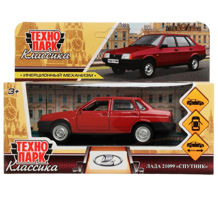 LADA-21099 Спутник, 12 см., арт. 21099-12-RD, производитель Симбат, ISBN 468-0-10798-158-5, № 1