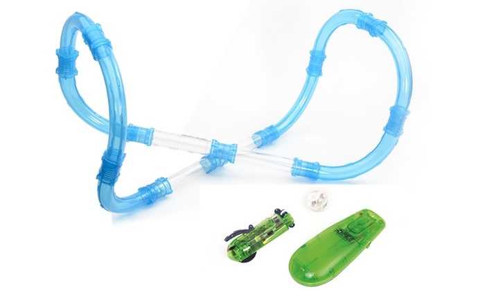 Трек, высокоскоростные трубы (38 деталей), арт. PT-00931, производитель Junfa Toys (Юнфа Тойс), ISBN 460-6-20814-910-5, № 2