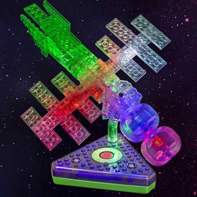 Laser Pegs Набор 24 в 1. Космос, арт. NG 400, производитель Laser Pegs (Лазер Пегс), ISBN 81-0-69002-054-3№ 2
