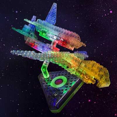 Laser Pegs Набор 24 в 1. Космос, арт. NG 400, производитель Laser Pegs (Лазер Пегс), ISBN 81-0-69002-054-3№ 4