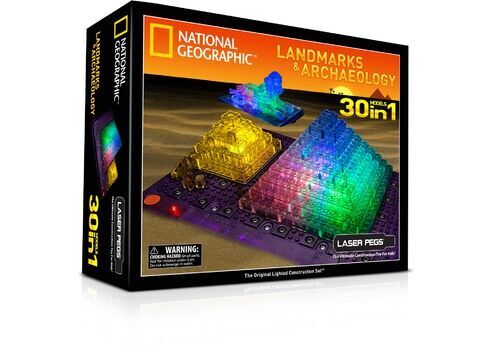 Laser Pegs Набор 30 в 1. Археология, арт. NG 500, производитель Laser Pegs (Лазер Пегс), ISBN 81-0-69002-056-7, № 1