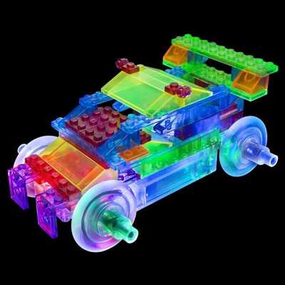 Laser Pegs Набор 8 в 1. Энергоблок Машина, арт. PB1410B, производитель Laser Pegs (Лазер Пегс), ISBN 81-0-69002-118-2№ 3
