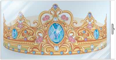 *МА-10653 Маска-ободок. Корона (в индивидуальной упаковке с европодвесом и клеевым клапаном), производитель Сфера ТЦ , ISBN 463-0-07699-078-1№ 1