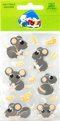 Наклейки Мыши, производитель Липуня, ISBN 462-0-75141-048-2, № 1