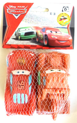 Игрушка для купания Играем вместе Disney Тачки (2 машинки), арт. 107R, производитель Симбат, ISBN 461-0-00743-095-1, № 1