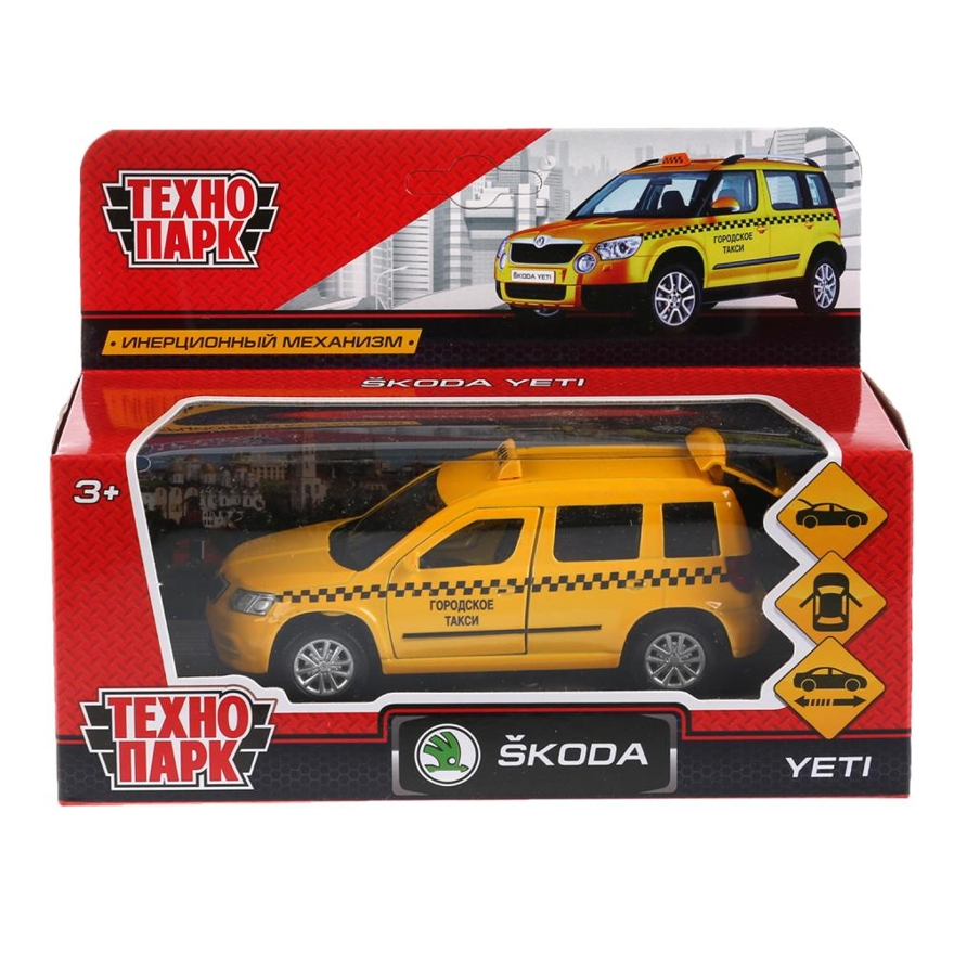 Машина металлическая Технопарк SKODA YETI Такси, арт. 4690590150528, производитель Симбат, ISBN 469-0-59015-052-8, № 1