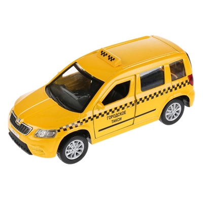 Машина металлическая Технопарк SKODA YETI Такси, арт. 4690590150528, производитель Симбат, ISBN 469-0-59015-052-8 № 2