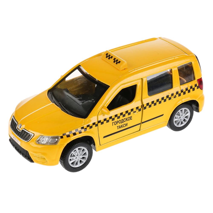 Машина металлическая Технопарк SKODA YETI Такси, арт. 4690590150528, производитель Симбат, ISBN 469-0-59015-052-8, № 2