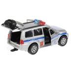 Машина металлическая Технопарк MITSUBISHI PAJERO полиция и мотоцикл на прицепе, арт. 4690590159958, производитель Симбат, ISBN 469-0-59015-995-8, № 5