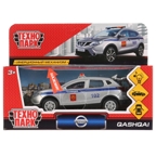 Машина металлическая Технопарк NISSAN QASHQAI полиция, арт. 4690590156254, производитель Симбат, ISBN 469-0-59015-614-8, № 1