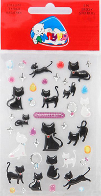 Наклейки Кошки, производитель Липуня, ISBN 462-0-75141-038-3, № 1