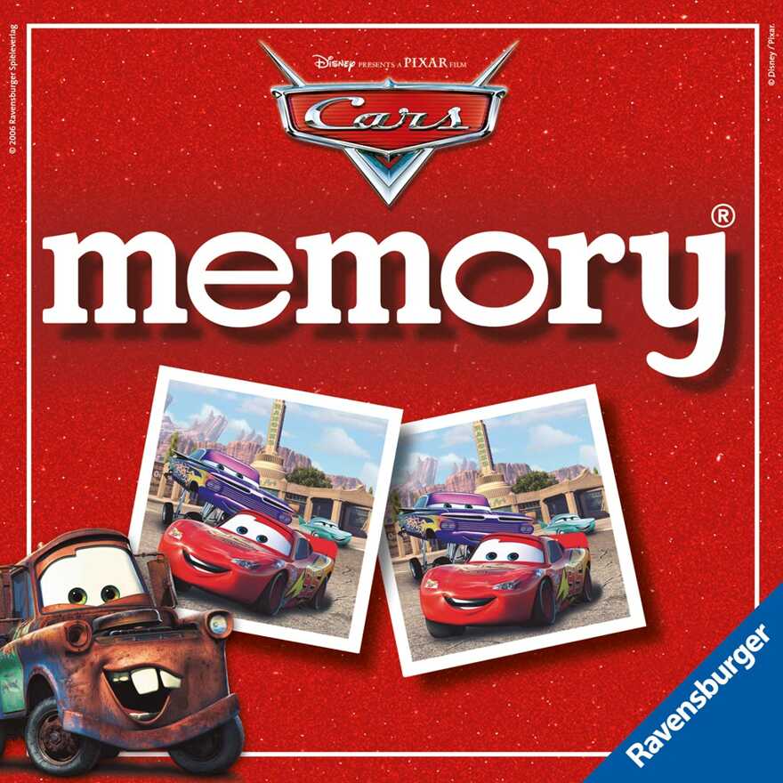 Мемори Тачки, производитель Ravensburger, ISBN 400-5-55621-907-0, № 1