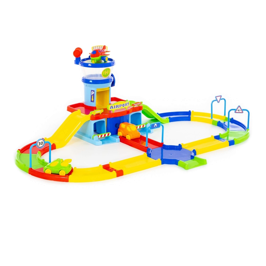 Аэропорт &quot;Play City&quot; с дорогой (в коробке), производитель Полесье, ISBN 481-0-34404-040-4, № 4