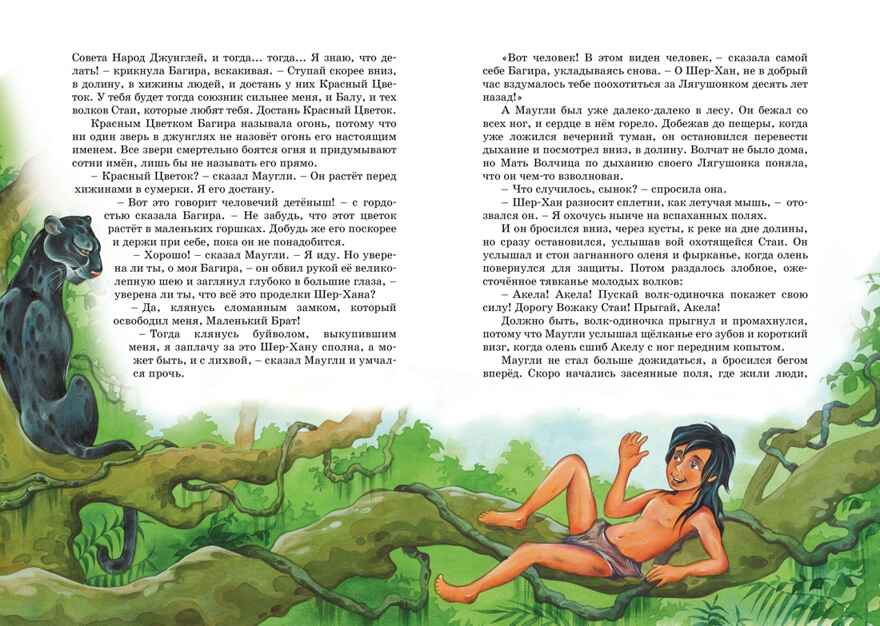 Маугли. Киплинг Р. Д., производитель Махаон , ISBN 978-5-38925-120-5, № 6