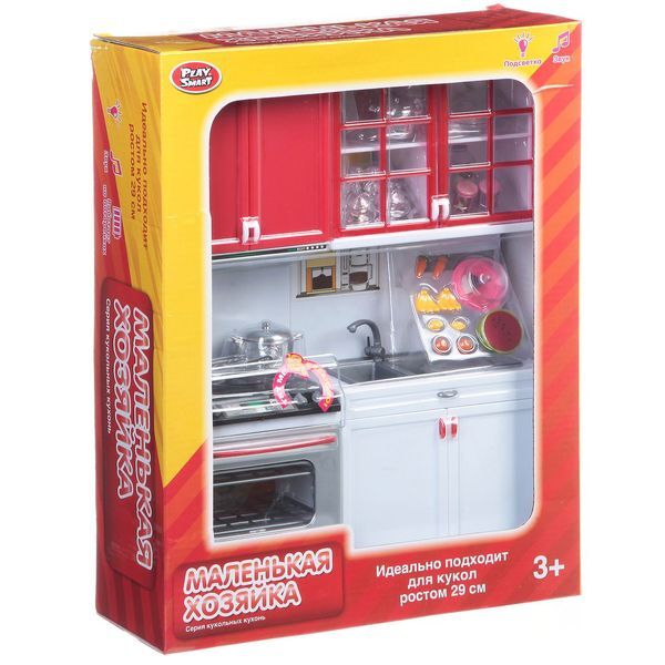 Игровой набор мебели для кухни Маленькая хозяйка, арт.2139, производитель Play Smart (Плэй Смарт), ISBN 460-2-01030-843-3, № 1