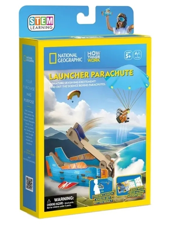 Пусковая установка с парашютом (СБОРКА), арт. DS1120h, производитель Cubicfun, ISBN 694-4-58821-120-2№ 1