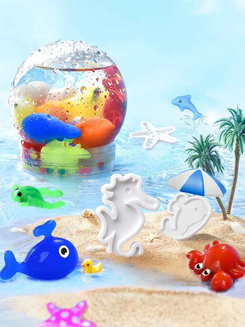 Набор для творчества Аква Магия воды, 18 форм, арт. 17206, производитель Fun and Done, ISBN 693-2-80017-206-6, № 1