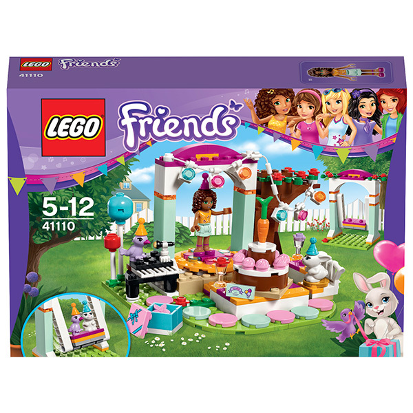 LEGO Friends 41110 День рождения, производитель LEGO (ЛЕГО), ISBN 570-2-01559-127-0, № 1
