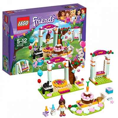 LEGO Friends 41110 День рождения, производитель LEGO (ЛЕГО), ISBN 570-2-01559-127-0№ 2