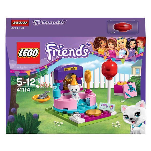 LEGO Friends 41114 День рождения: салон красоты, производитель LEGO (ЛЕГО), ISBN 570-2-01559-179-9, № 1