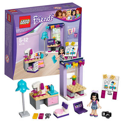 LEGO Friends 41115 Творческая мастерская Эммы, производитель LEGO (ЛЕГО), ISBN 570-2-01559-180-5№ 2