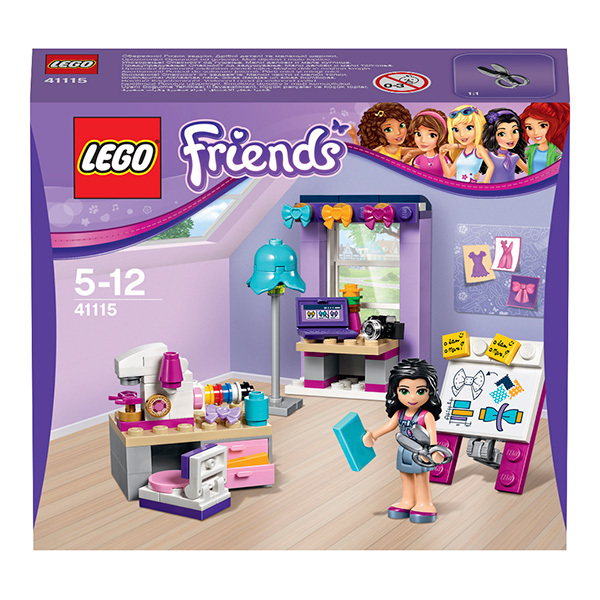 LEGO Friends 41115 Творческая мастерская Эммы, производитель LEGO (ЛЕГО), ISBN 570-2-01559-180-5, № 1