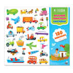 Наклейки в папке. Веселый транспорт, производитель ГЕОДОМ , ISBN 460-7-17745-530-3, № 1