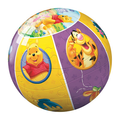 114689 Паззл-шар Disney Винни Пух 24 эл., производитель Ravensburger, ISBN 400-5-55611-468-9, № 1