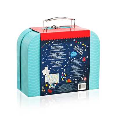 Чемоданчик с развлечениями "Новогоднее путешествие"  , арт. tr105, производитель BUMBARAM (БУМБАРАМ), ISBN 462-7-07977-627-6№ 7