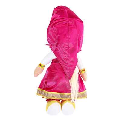 Мягкая игрушка Мульти-пульти Маша пласт. лицо (м/ф Маша и Медведь) муз. чип в пак. 29см, производитель Симбат, ISBN 469-0-59000-903-1№ 6