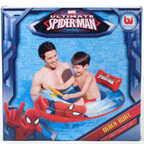 Надувной плот Bestway Spider Man, 111х71см, с рулем и трусами, арт. 98009, производитель Симбат, ISBN 694-2-13891-176-3, № 1