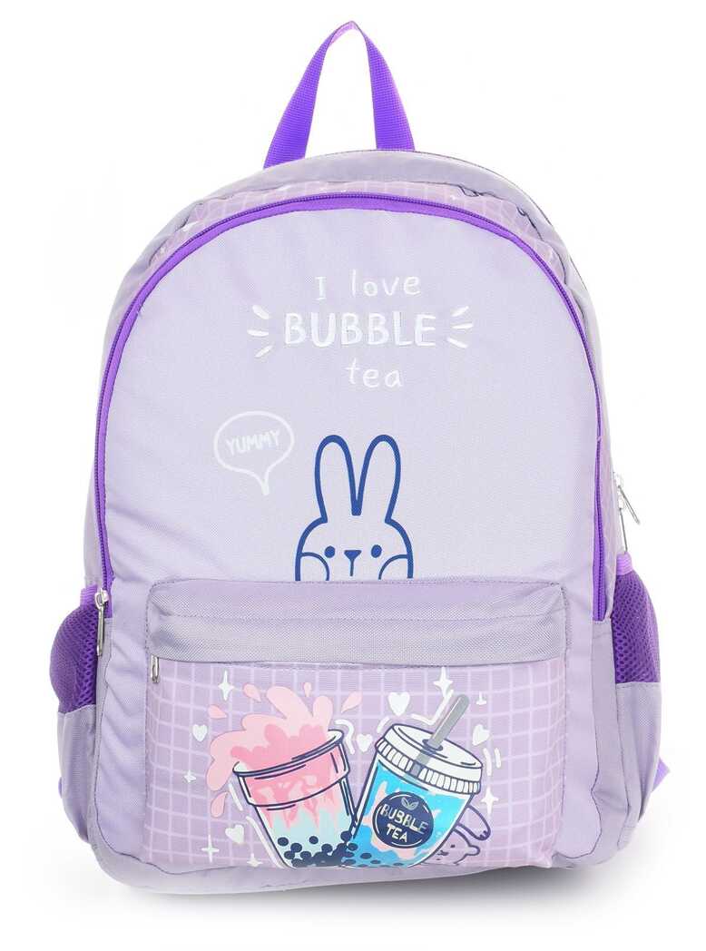 Рюкзак Schoolformat Bubble tea, модель SOFT 2, мягкий каркас, двухсекционный, 21 л, для девочек, арт. РЮКМ2-ББТ, производитель ФАРМ, ISBN 460-2-72314-882-1, № 1