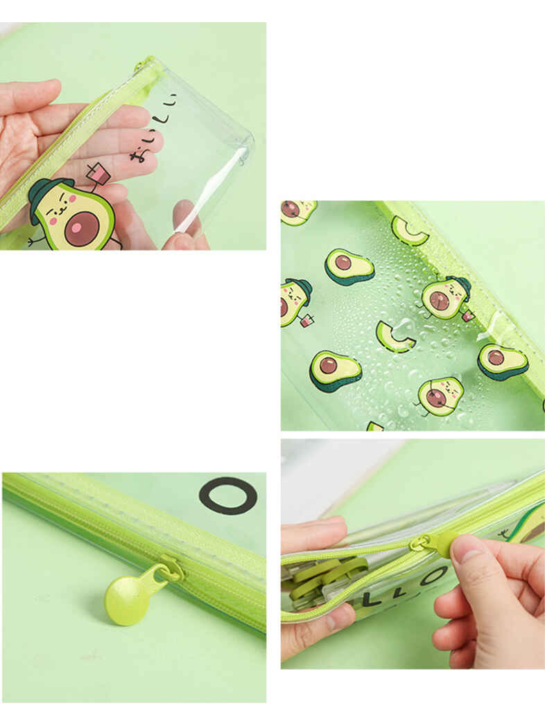 Пенал Авокадо Hello Avocado прозрачный, арт. MM10474, производитель Mihi Mihi, ISBN 693-2-80010-474-6, № 2