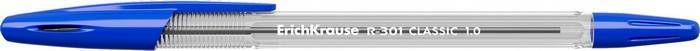 Ручка шариковая ErichKrause® R-301 Classic Stick 1.0, цвет чернил синий, арт 43184, производитель ErichKrause® (Эрих Краузе), ISBN 404-1-48543-184-8, № 3