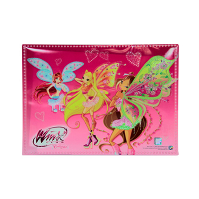 Конверт с кнопкой W209P/W глиттер TM Winx (12/240/480), производитель СервисТорг, ISBN 690-2-09389-111-1, № 1