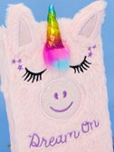 Блокнот плюшевый Единорог Warm Dreams формат А5 розовый, арт. MM11091, производитель МихиМихи, ISBN 693-2-80011-091-4, № 4