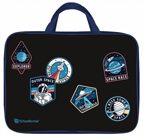 Папка для труда с 2 ручками А4 широкая Открытый космос черная, для мальчиков, арт. ПТРТМР-ОК, производитель ФАРМ, ISBN 460-2-72317-940-5, № 1