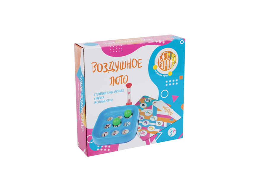 Игра для развития речевого дыхания «ВОЗДУШНОЕ ЛОТО», производитель Bradex (Брадекс), ISBN 729-3-72042-077-4, № 4