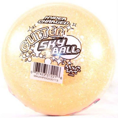 Мяч сверкающий Skyball 10 cm (37221_yellow/ast37221), производитель Maui Toys, ISBN 270-0-00004-239-7, № 1