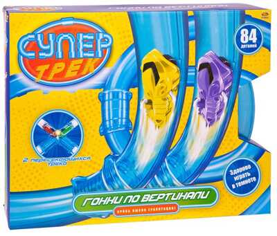 Трек, высокоскоростные трубы (84 детали), арт. PT-00932, производитель Junfa Toys (Юнфа Тойс), ISBN 460-6-20814-911-2№ 1