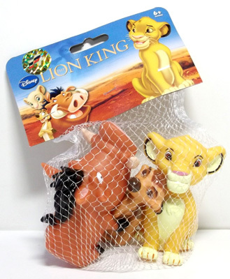 Игрушка для купания Играем вместе Disney. Король Лев, производитель Симбат, ISBN 469-0-59002-749-3, № 1