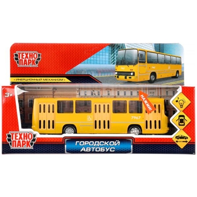 Городской автобус 17 см., арт. IKABUS-17SL-YE, производитель Симбат, ISBN 463-0-11552-086-3№ 1