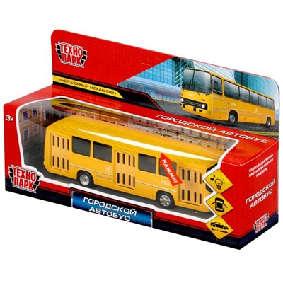 Городской автобус 17 см., арт. IKABUS-17SL-YE, производитель Симбат, ISBN 463-0-11552-086-3№ 6