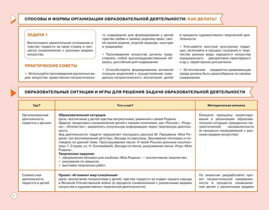 Блокнот педагога подготовительной группы детского сада. Художественно-эстетическое развитие, производитель Просвещение , ISBN 978-5-09117-125-9, № 5