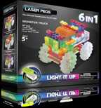 Laser Pegs Набор 6 в 1. Гигантский грузовик, арт. ZD110B, производитель Laser Pegs (Лазер Пегс), ISBN 81-0-69002-066-6, № 1