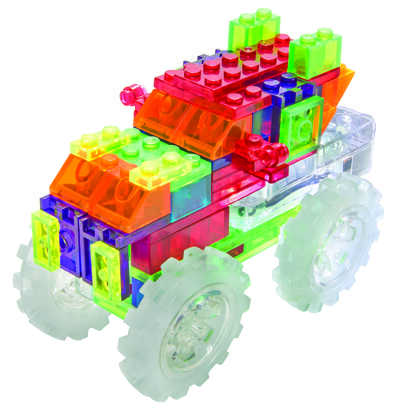 Laser Pegs Набор 6 в 1. Гигантский грузовик, арт. ZD110B, производитель Laser Pegs (Лазер Пегс), ISBN 81-0-69002-066-6№ 2