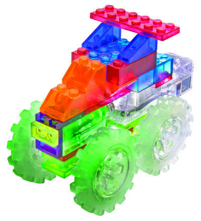 Laser Pegs Набор 6 в 1. Гигантский грузовик, арт. ZD110B, производитель Laser Pegs (Лазер Пегс), ISBN 81-0-69002-066-6№ 3